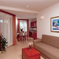Living room,apartments hotel Punta,Veli Losinj,Croatia
